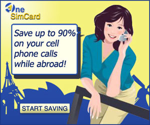 OneSimCard - save up to 90% on your cell phone calls while abroad