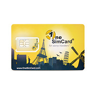 OneSimCard PLUS International SIM Card For Over 200 Countries - Includes Both A European & U.S. Phone Number