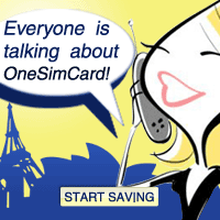 OneSimCard - prepaid international roaming, works in over 180 countries, free calls in over 70 countries
