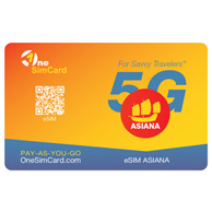 OneSimCard eSIM Asiana